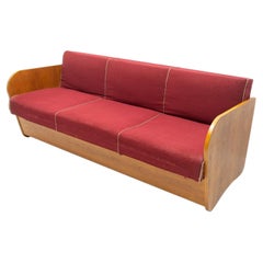 Mid Century Folding Sofabed by Jindřich Halabala, 1950´s