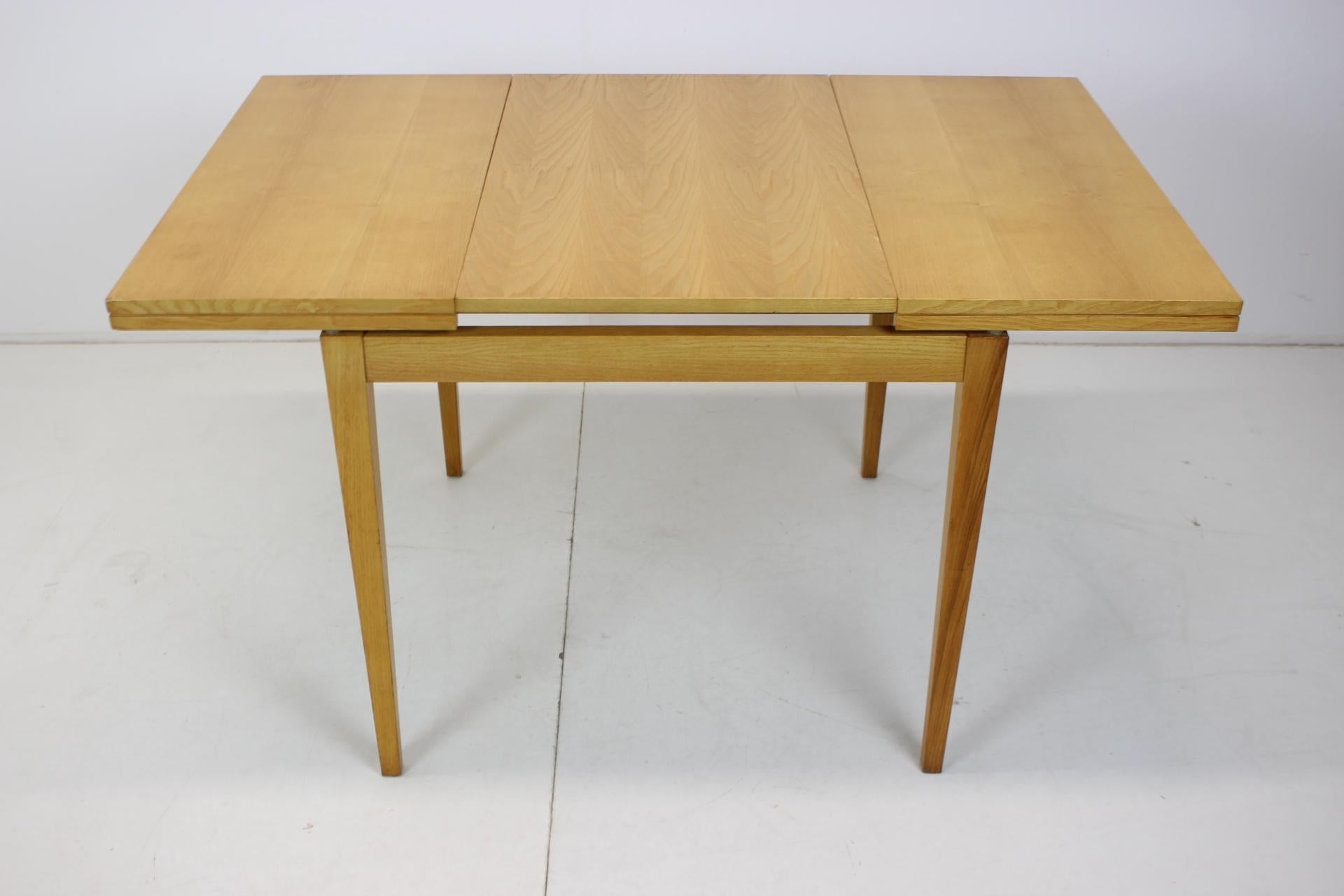 Mid-Century Folding Table Czechoslovakia, 1970's For Sale 1