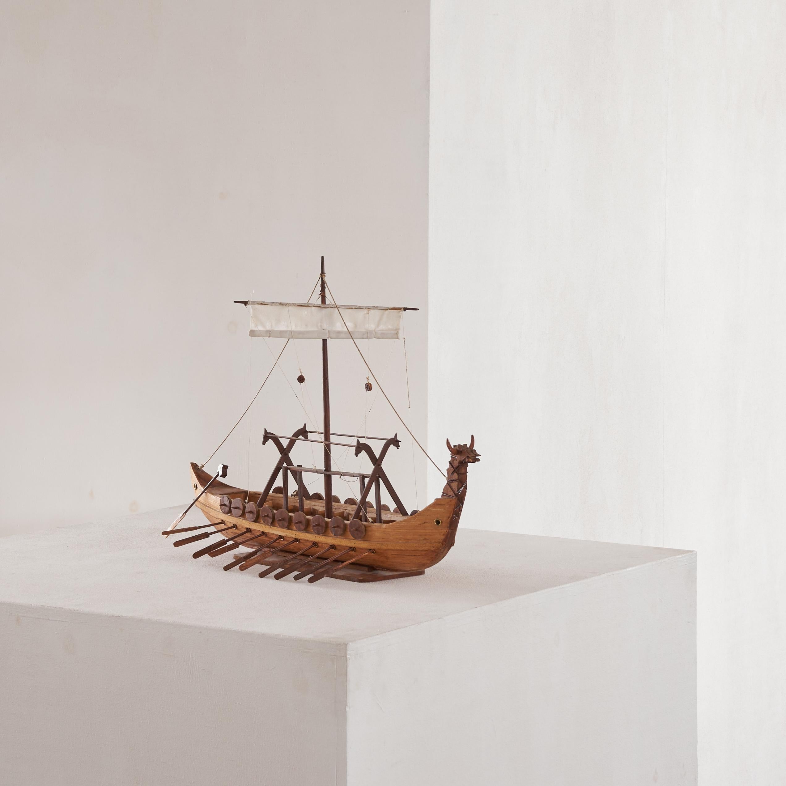viking boat school project