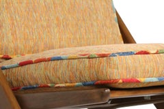 Mid Century Folke Ohlsson for DUX  Scissor Chair Made in Sweden c 1960's