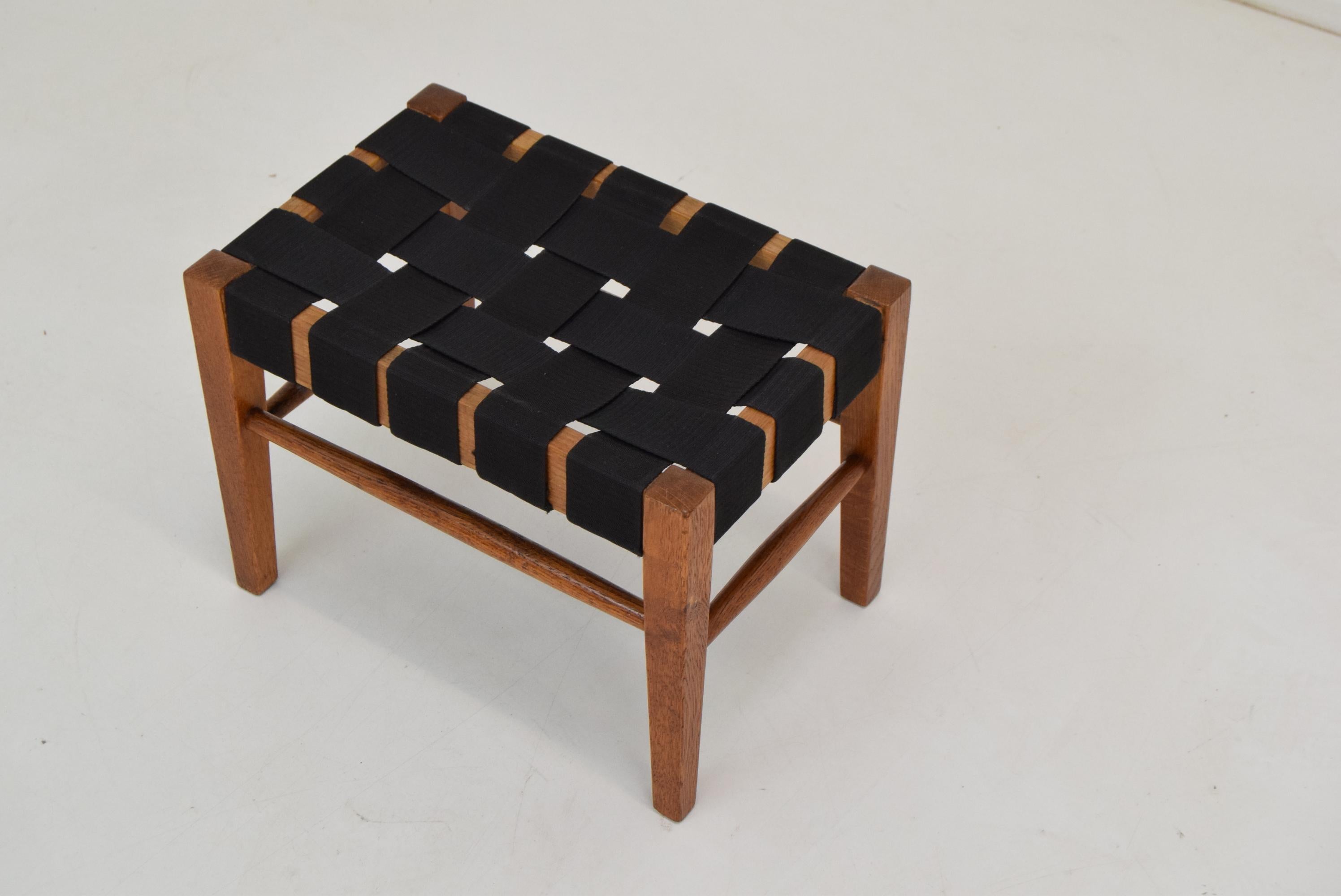 Czech Mid-Century Footstool or Tabouret, 1960's For Sale