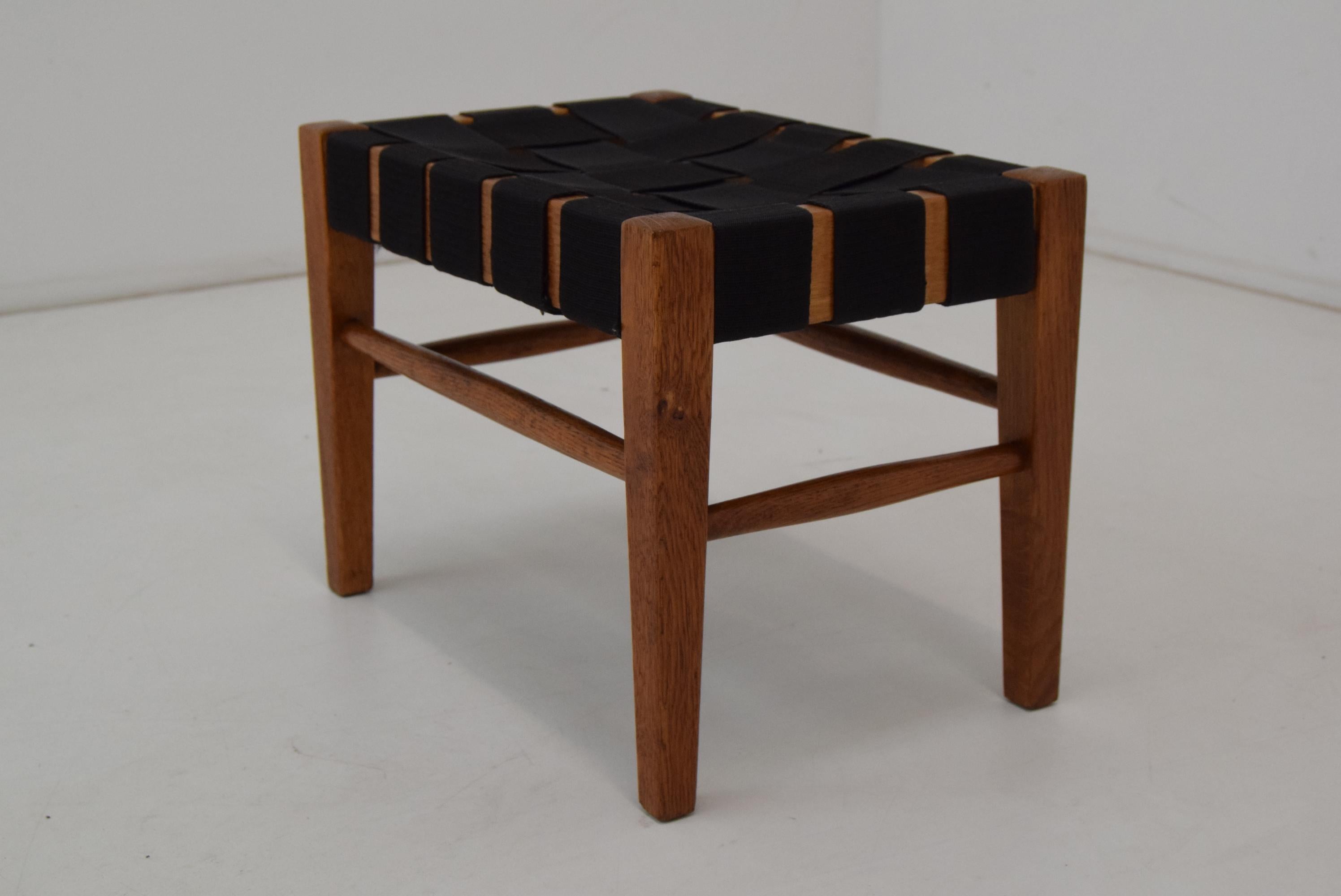 Mid-Century Footstool or Tabouret, 1960's In Good Condition For Sale In Praha, CZ