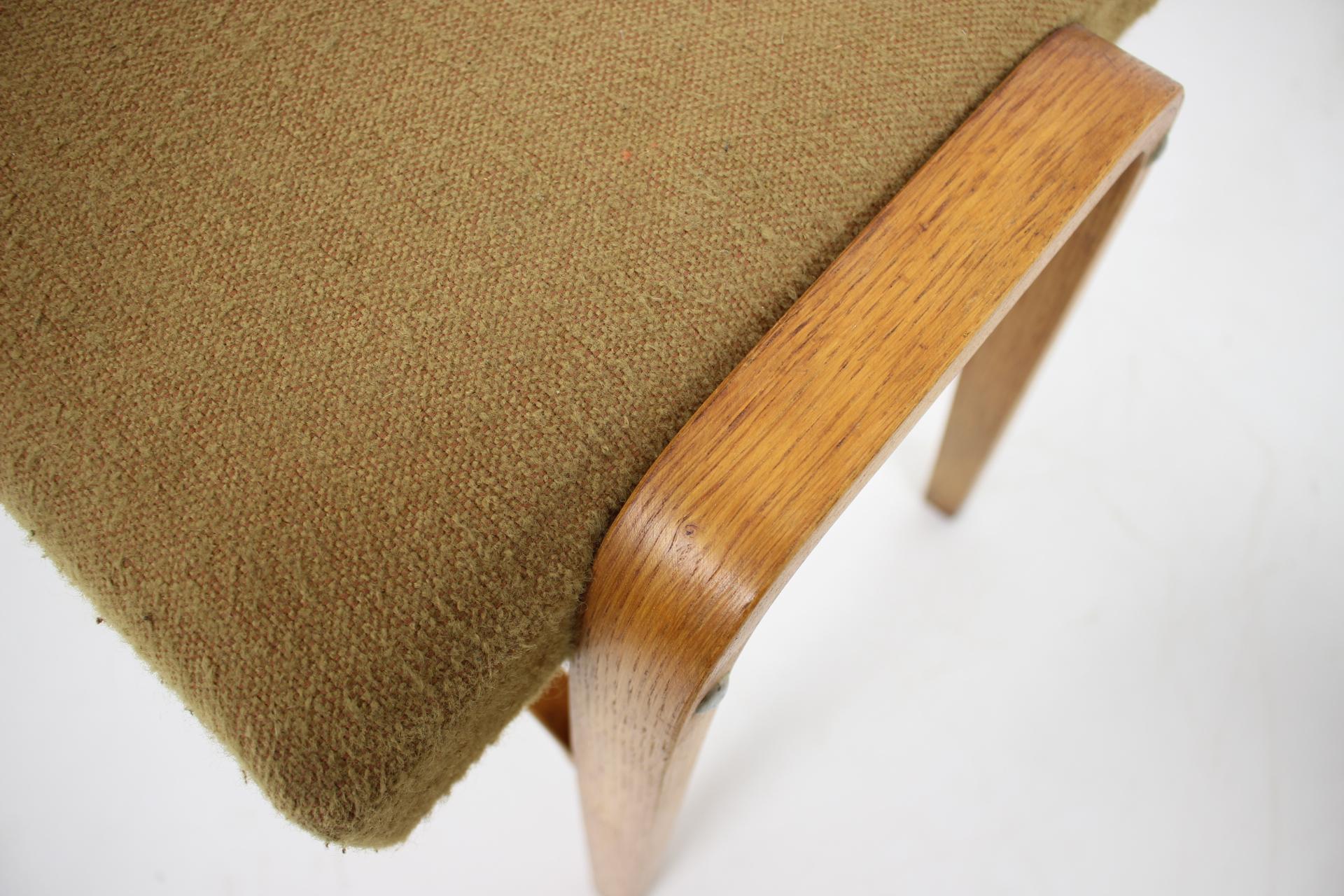 Midcentury Footstool / Thonet, 1970s For Sale 1