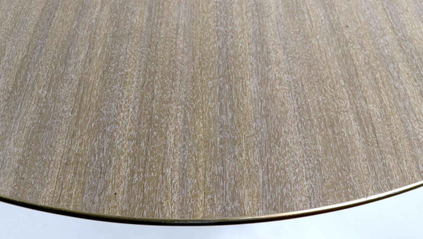 Mid Century  Formica and Iron Cafe Dining Table For Sale 3