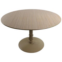 Mid Century  Formica and Iron Cafe Dining Table