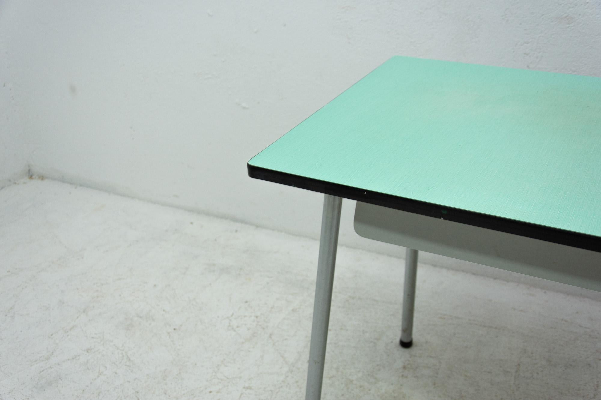 Midcentury Formica Writing Desk or Side Table, 1960s, Czechoslovakia 5