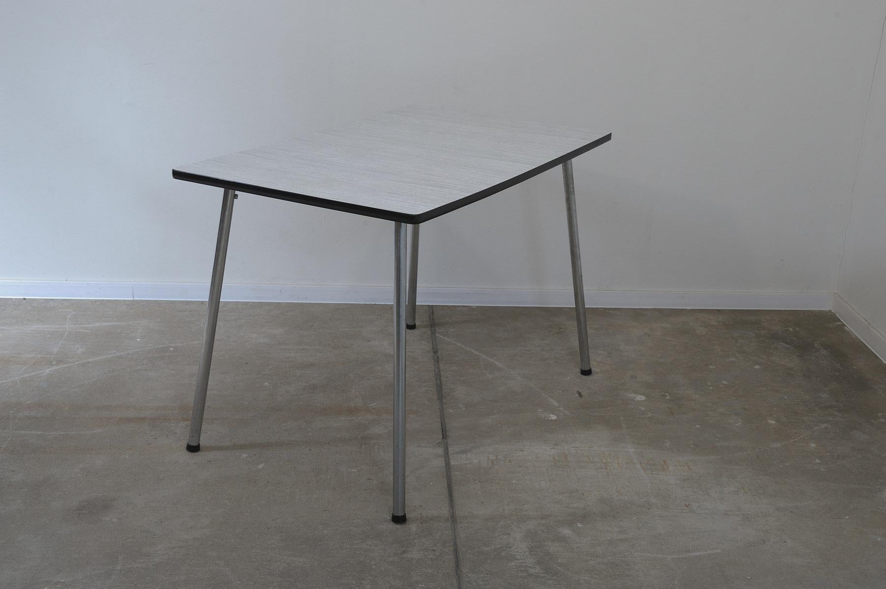 Mid-Century Modern Mid century formica writing desk or side table, 1960´s, Czechoslovakia For Sale