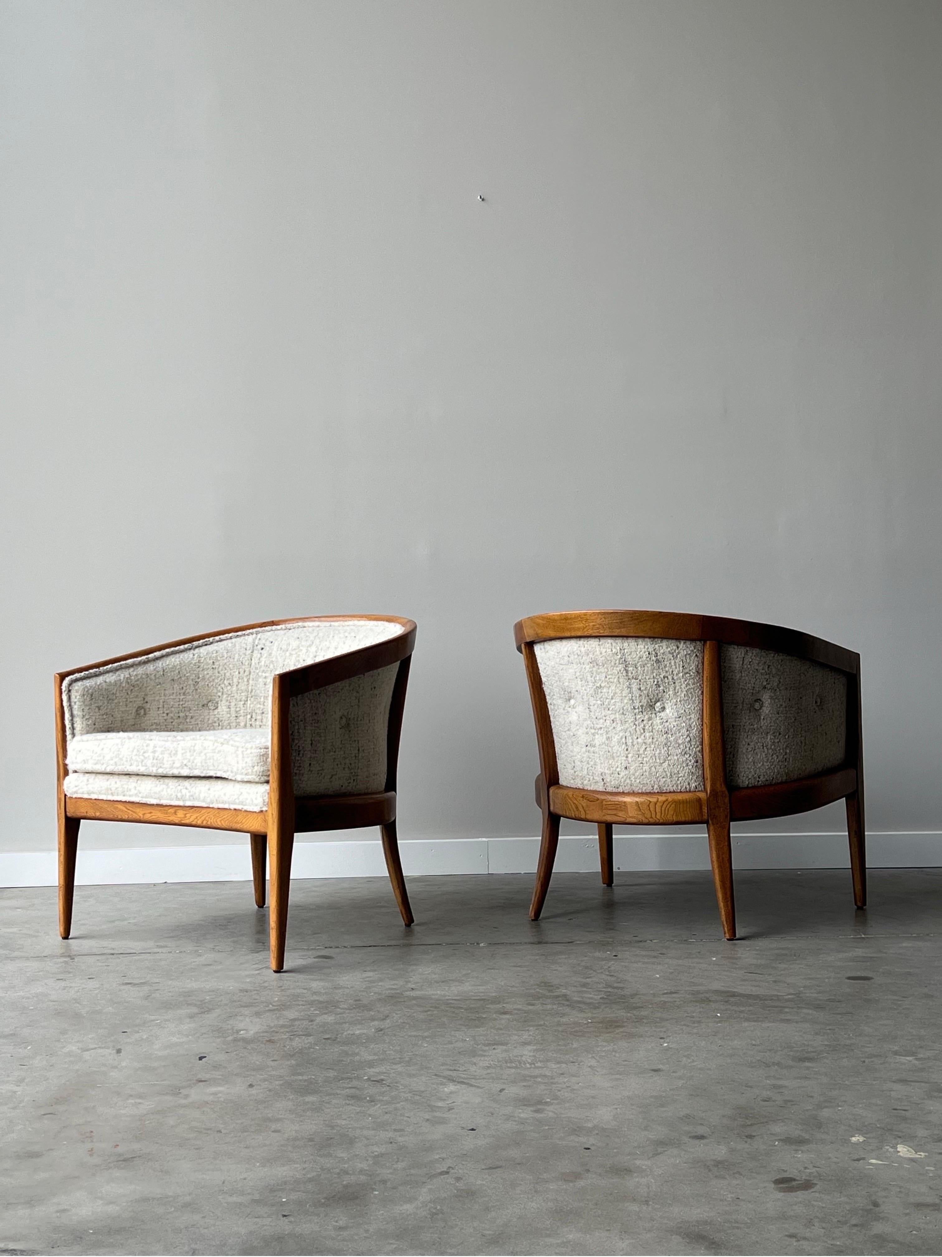 American Mid-Century Founders Armchairs - a Pair For Sale