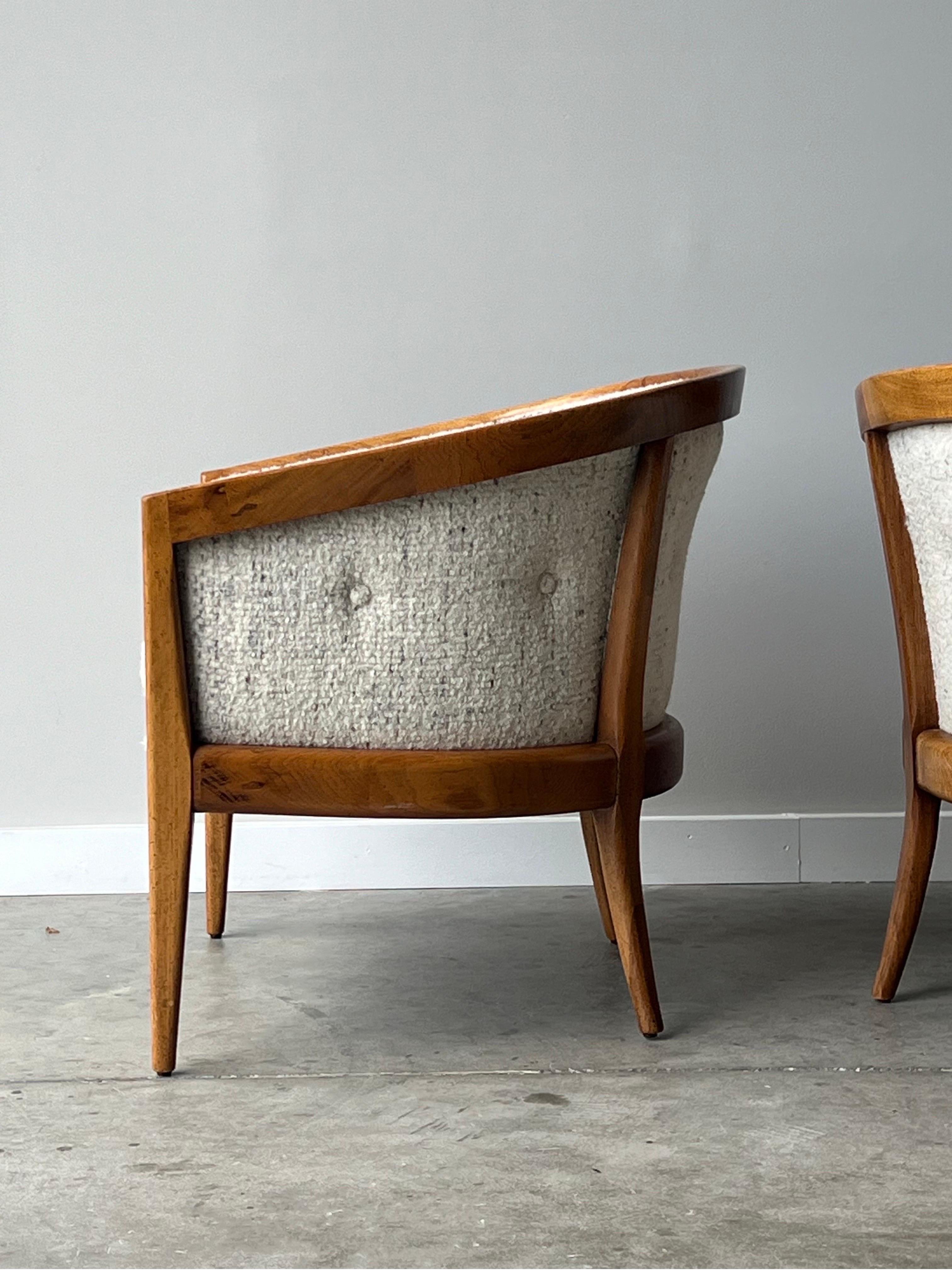 Mid-Century Founders Armchairs - a Pair For Sale 2