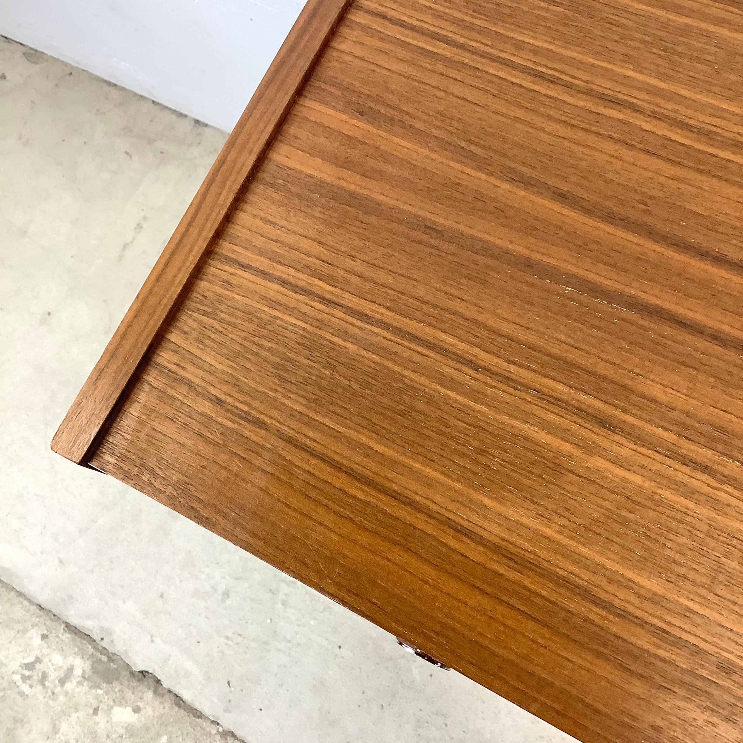 Mid-Century Four Drawer Lowboy Dresser 8