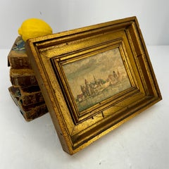Mid-Century Framed Print of View of Innsbruck from Artist Durer