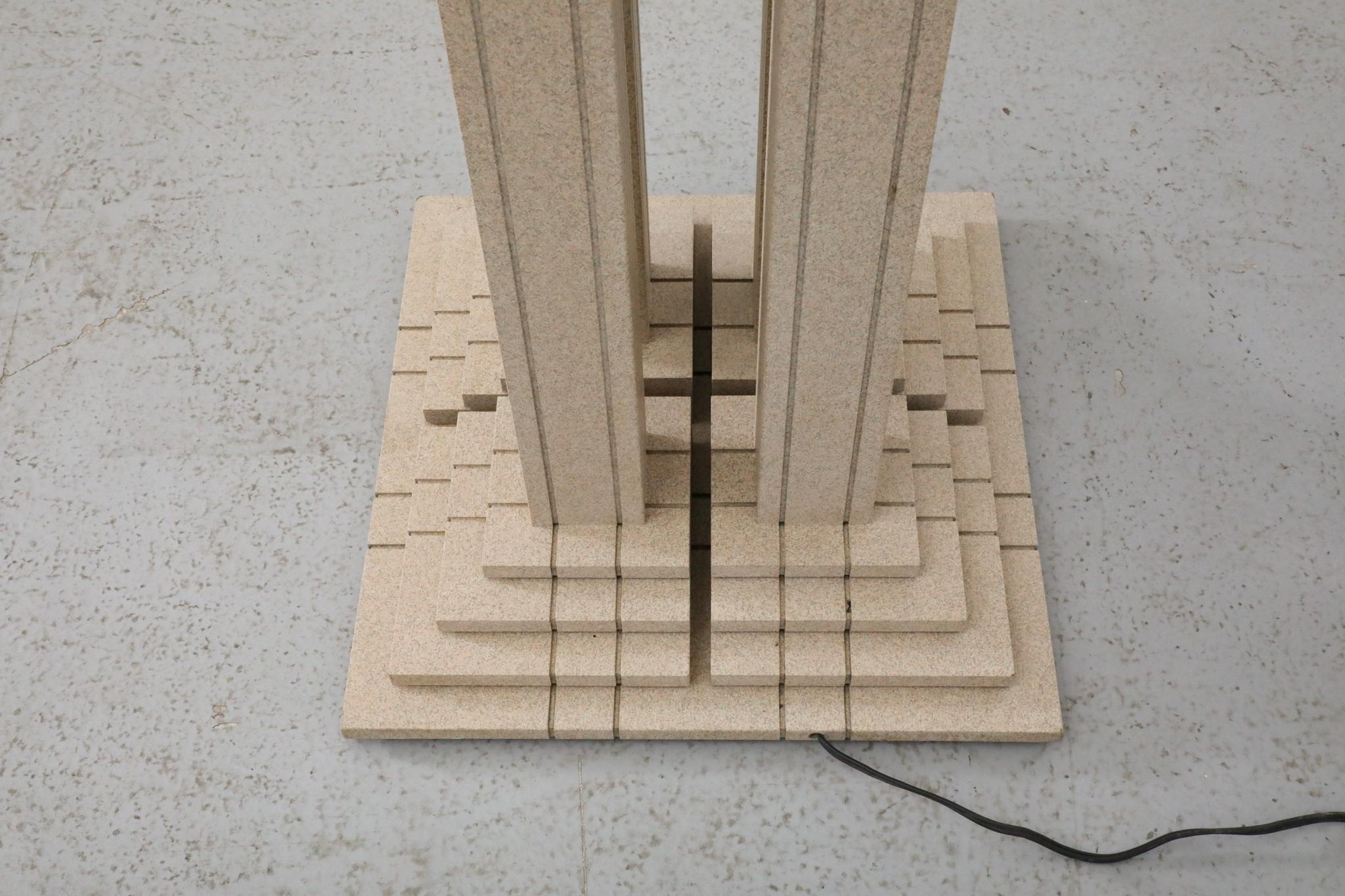Lampadaires torchères d'inspiration Frank Lloyd Wright du milieu du siècle dernier en vente 7
