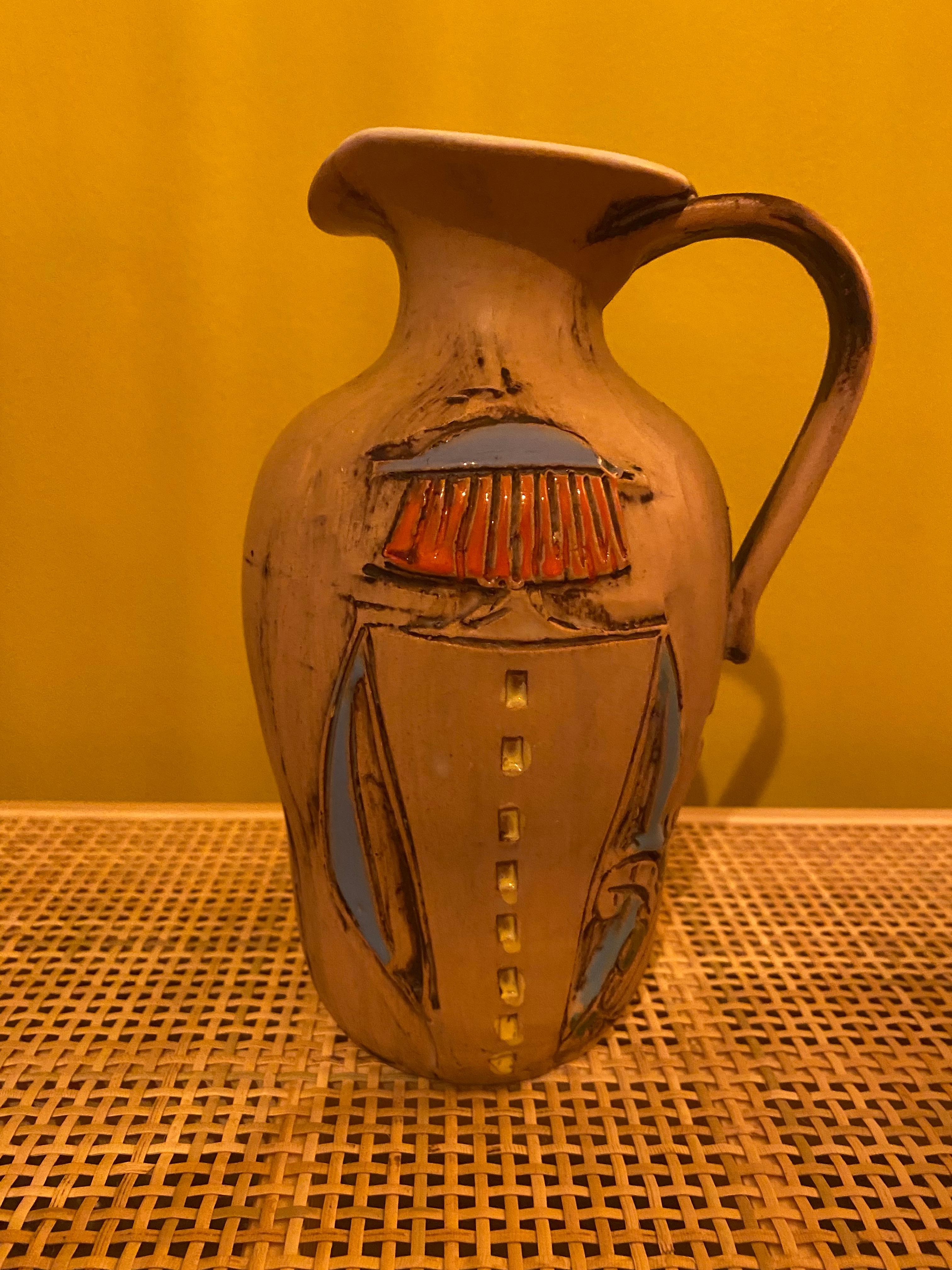 Mid-Century moderno Vaso di metà secolo Fratelli Fanciullacci Italia in vendita