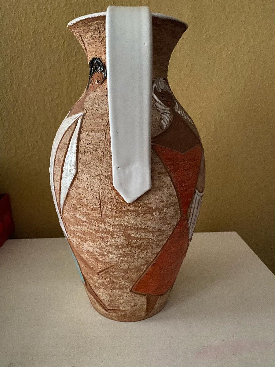 Vase italien de Fratelli Fanciullacci du milieu du siècle dernier Bon état - En vente à Waddinxveen, ZH