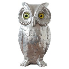 Vintage Midcentury Freddo Therm Owl Ice Bucket