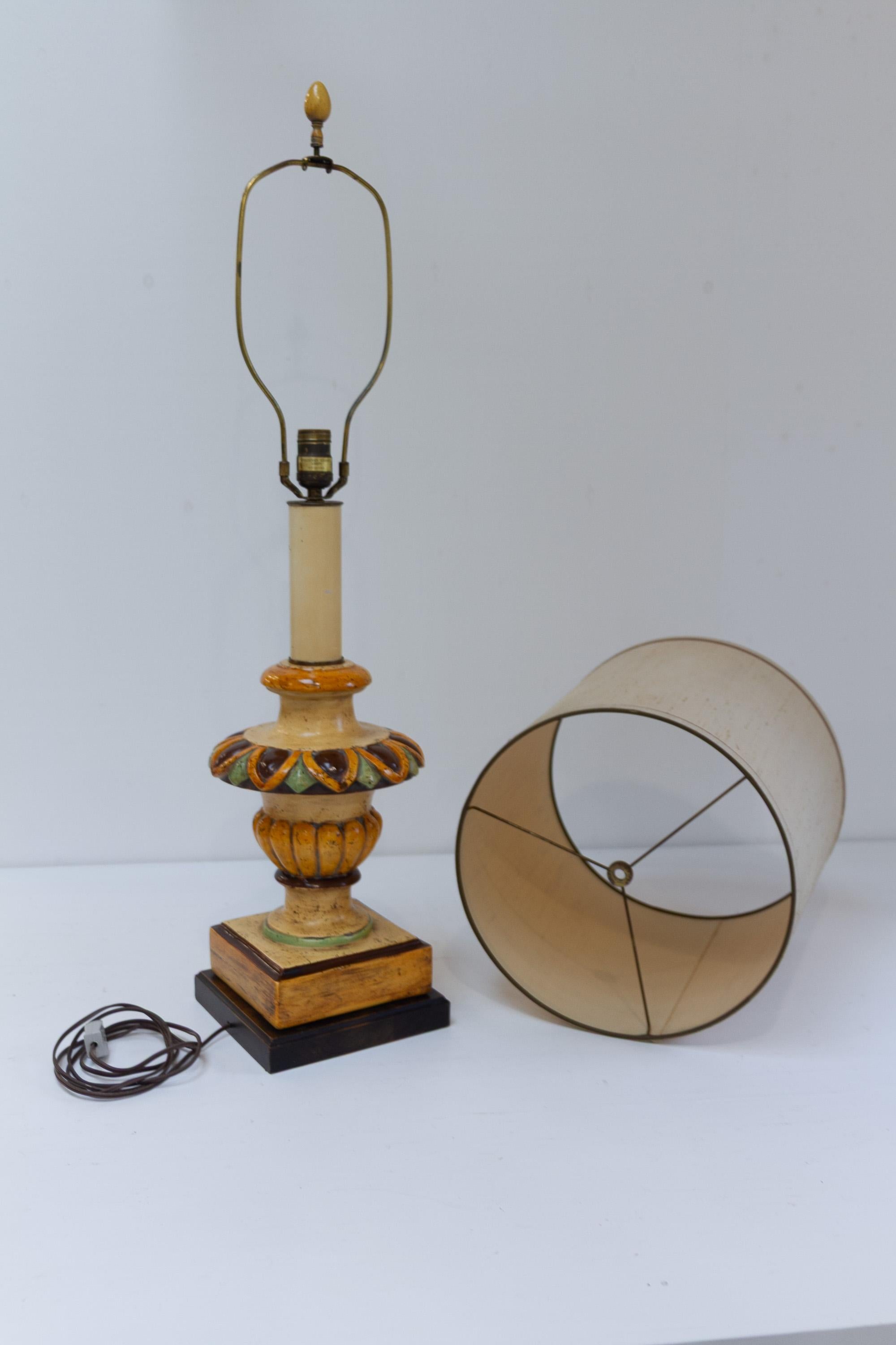 Mid-Century Frederick Cooper Ceramic Table Lamp, 1950s. For Sale 7