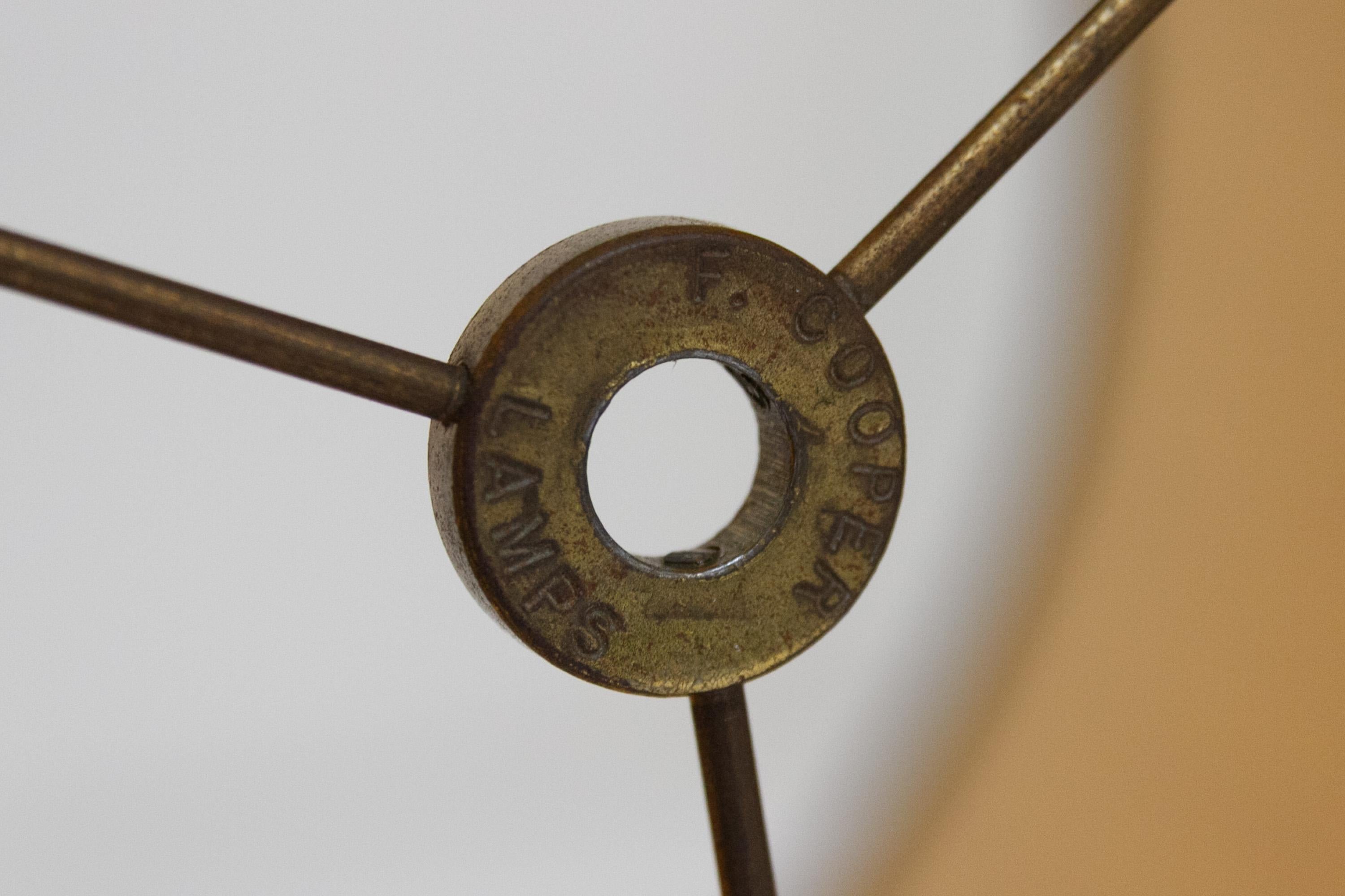 Mid-Century Frederick Cooper Ceramic Table Lamp, 1950s. For Sale 9