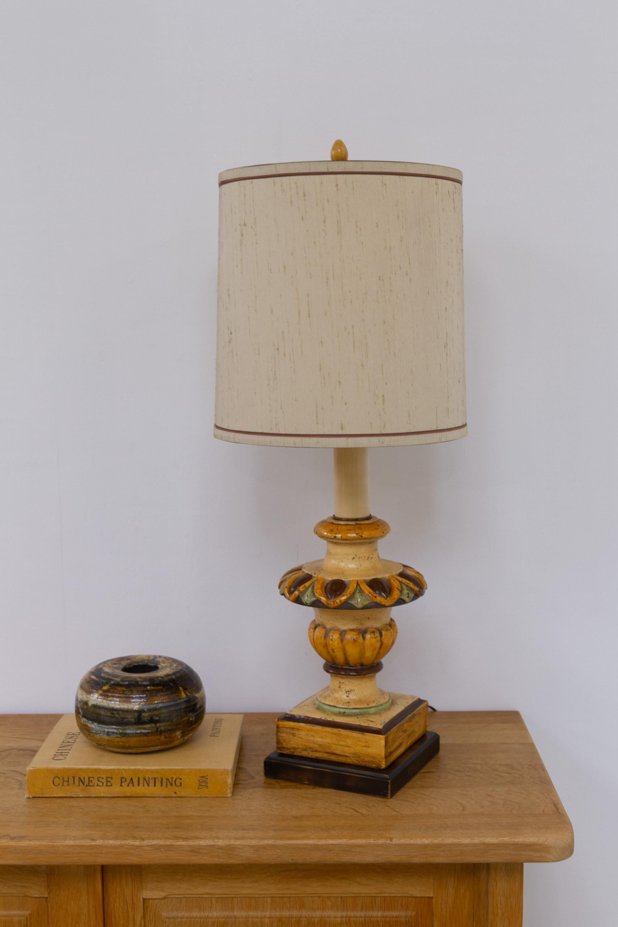Mid-Century Modern Mid-Century Frederick Cooper Ceramic Table Lamp, 1950s. For Sale