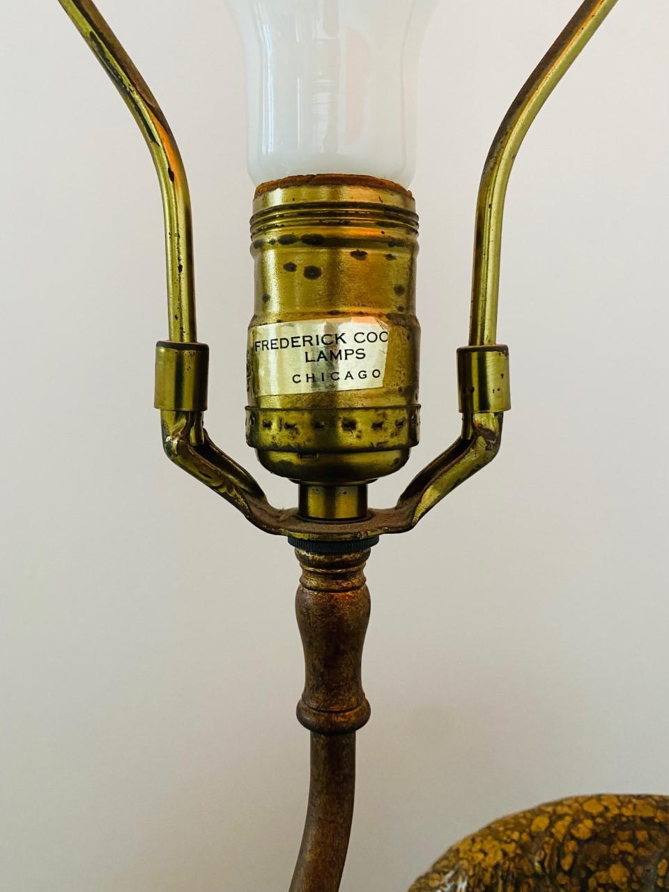 Frederick Cooper Tang Dynasty Pferd Tischlampe Mitte des Jahrhunderts im Angebot 2