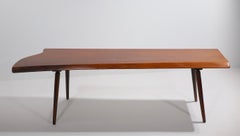 Mid-Century Free Edge Couchtisch von Roy Sheldon, datiert 1957