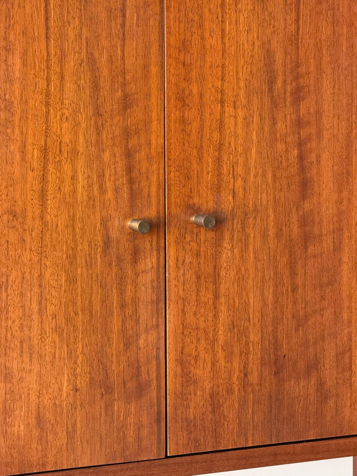 Mid-Century Freestanding Walnut Wall Unit 2