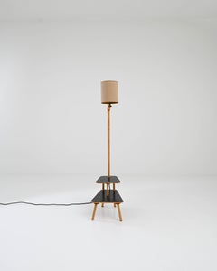 Mid-Century French Bamboo Floor Lamp