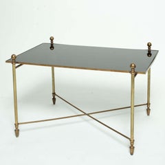 Tavolino da caffè francese del Medioevo in bronzo stile Jansen