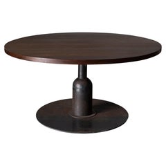 Retro Mid Century French Brutalist Dining Table