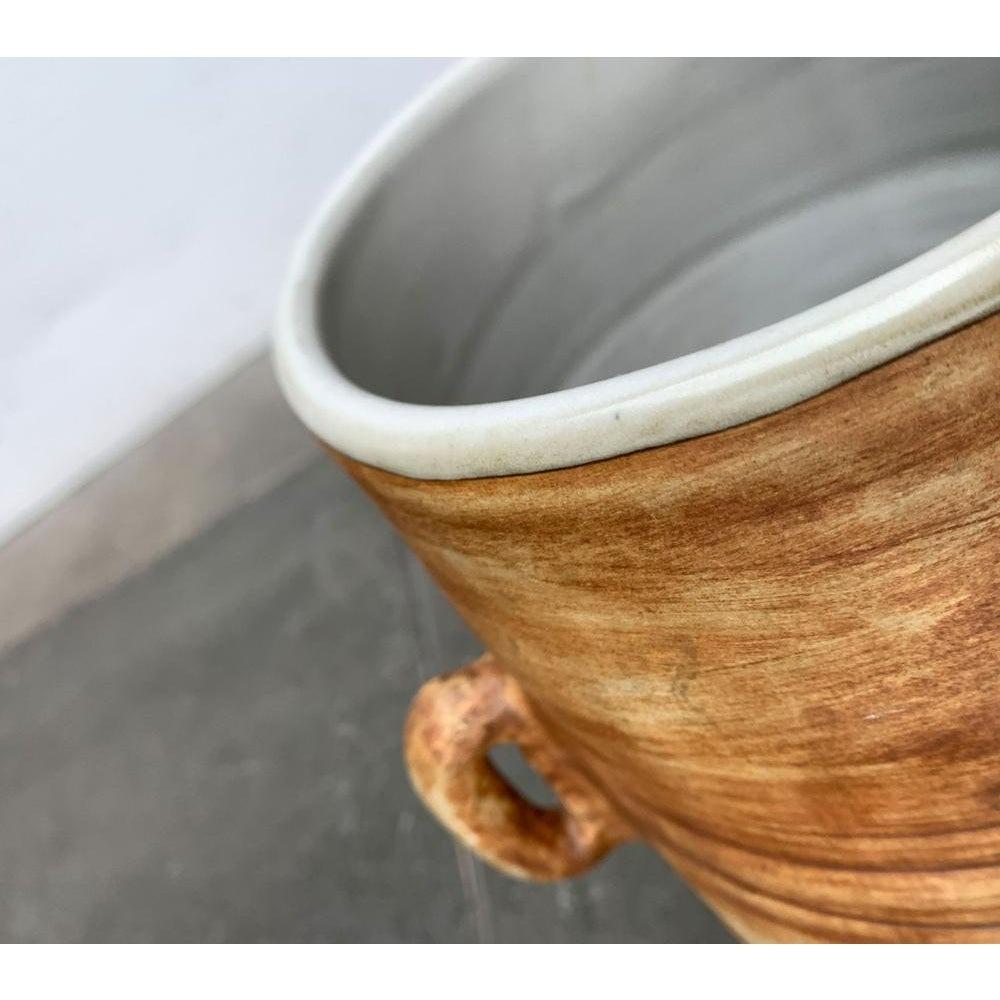 Mid-Century French Brutalist Studio Pottery Floor Vase, 1960s For Sale 6