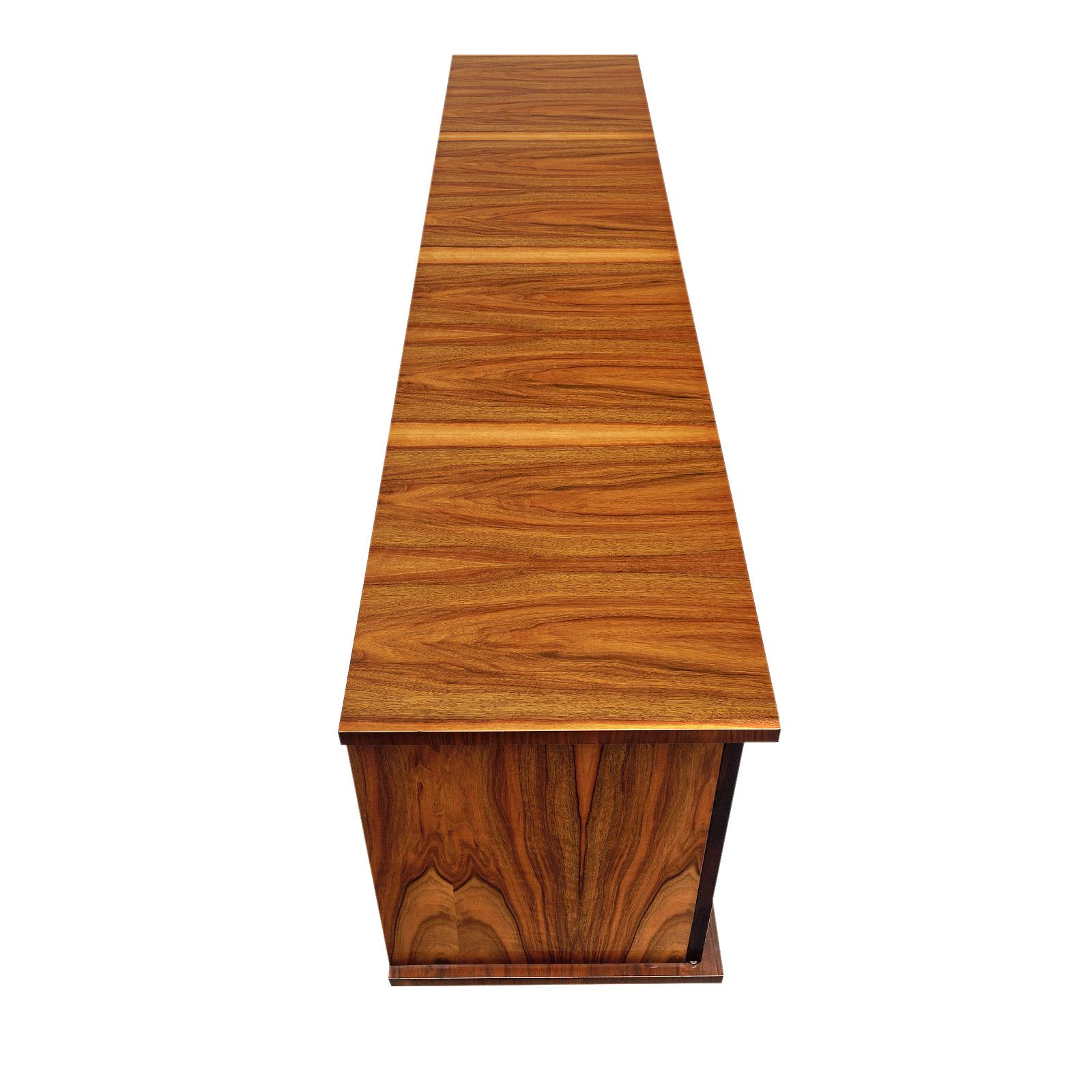 Mid-Century French Burled Buffet 3