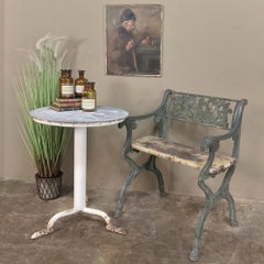 Midcentury French Café Table