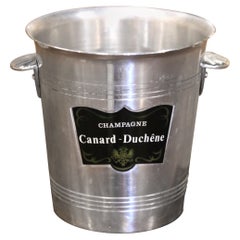 Mid-Century French Canard-Duchêne Aluminum Champagne Bucket