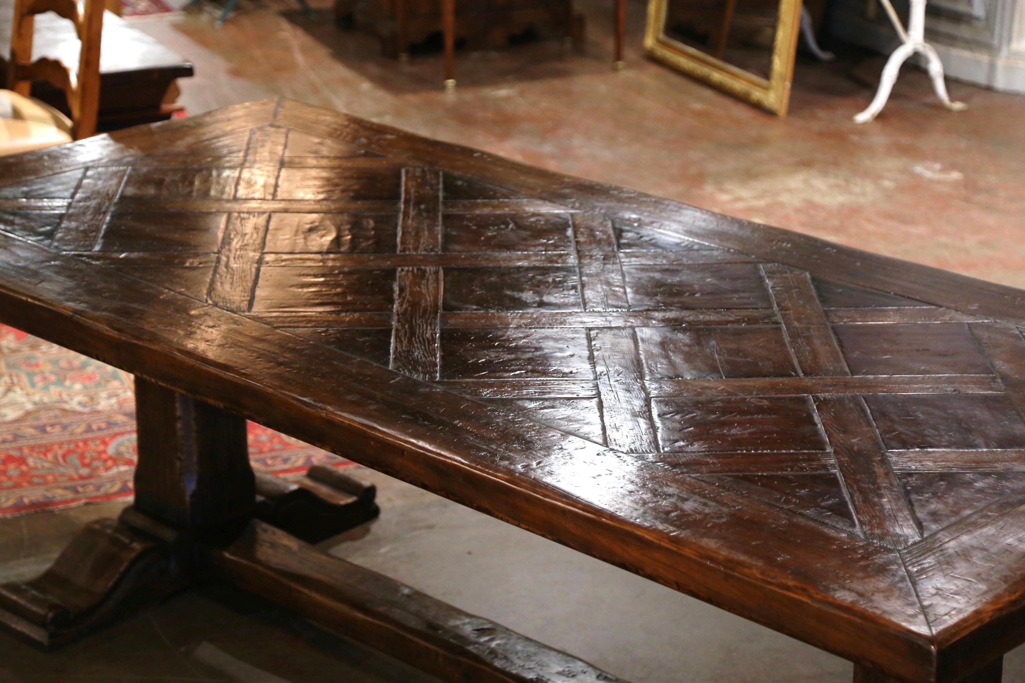 17th c. priory rectangular dining table