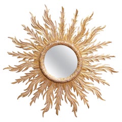 Glass Sunburst Mirrors