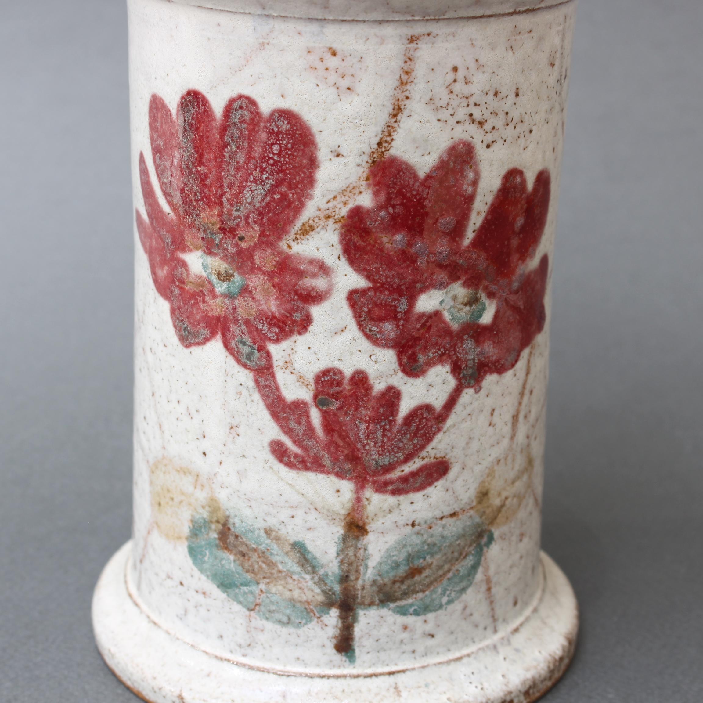 Pot d'apothicaire en céramique française du milieu du siècle dernier de Gustave Reynaud, Le Murier 3