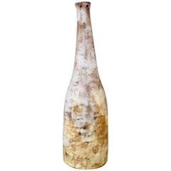 Mid-Century French Ceramic Bottle / Vase by Alexandre Kostanda, circa 1960s