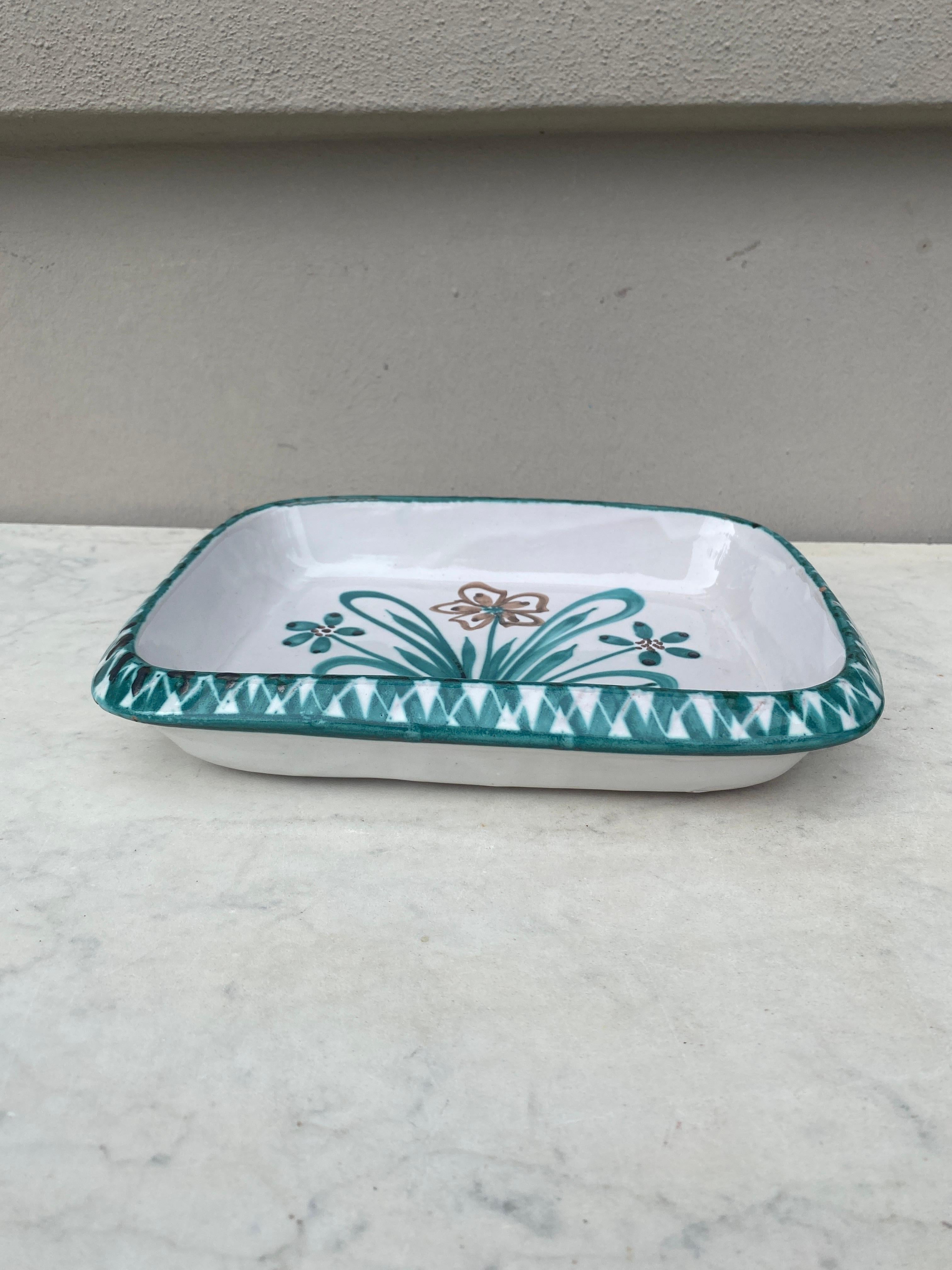 Mid-Century Modern Mid-Century French Ceramic Dish Robert Picault Vallauris For Sale