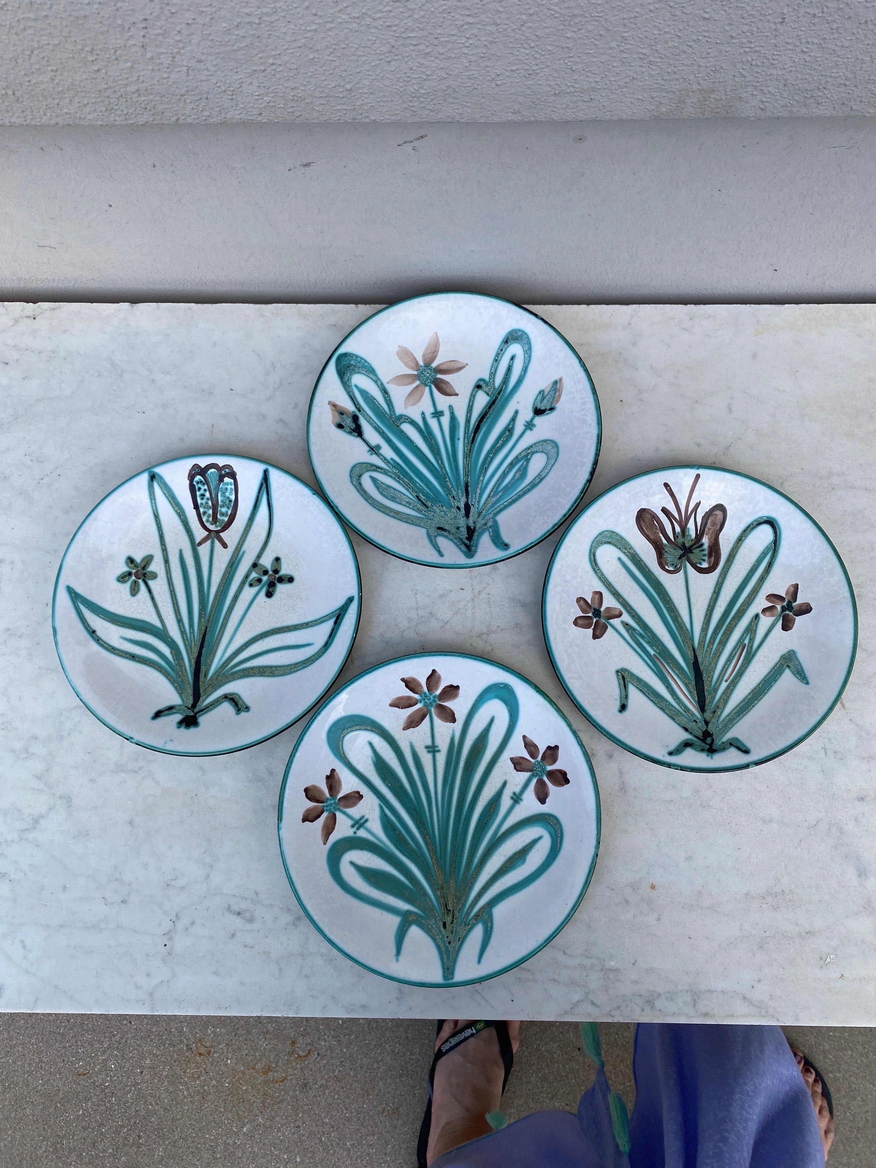 Mid-20th Century Mid-Century French Ceramic Dish Robert Picault Vallauris For Sale