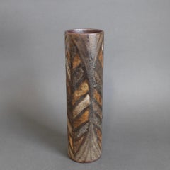 Vaso da fiori in ceramica francese di metà secolo di Alexandre Kostanda
