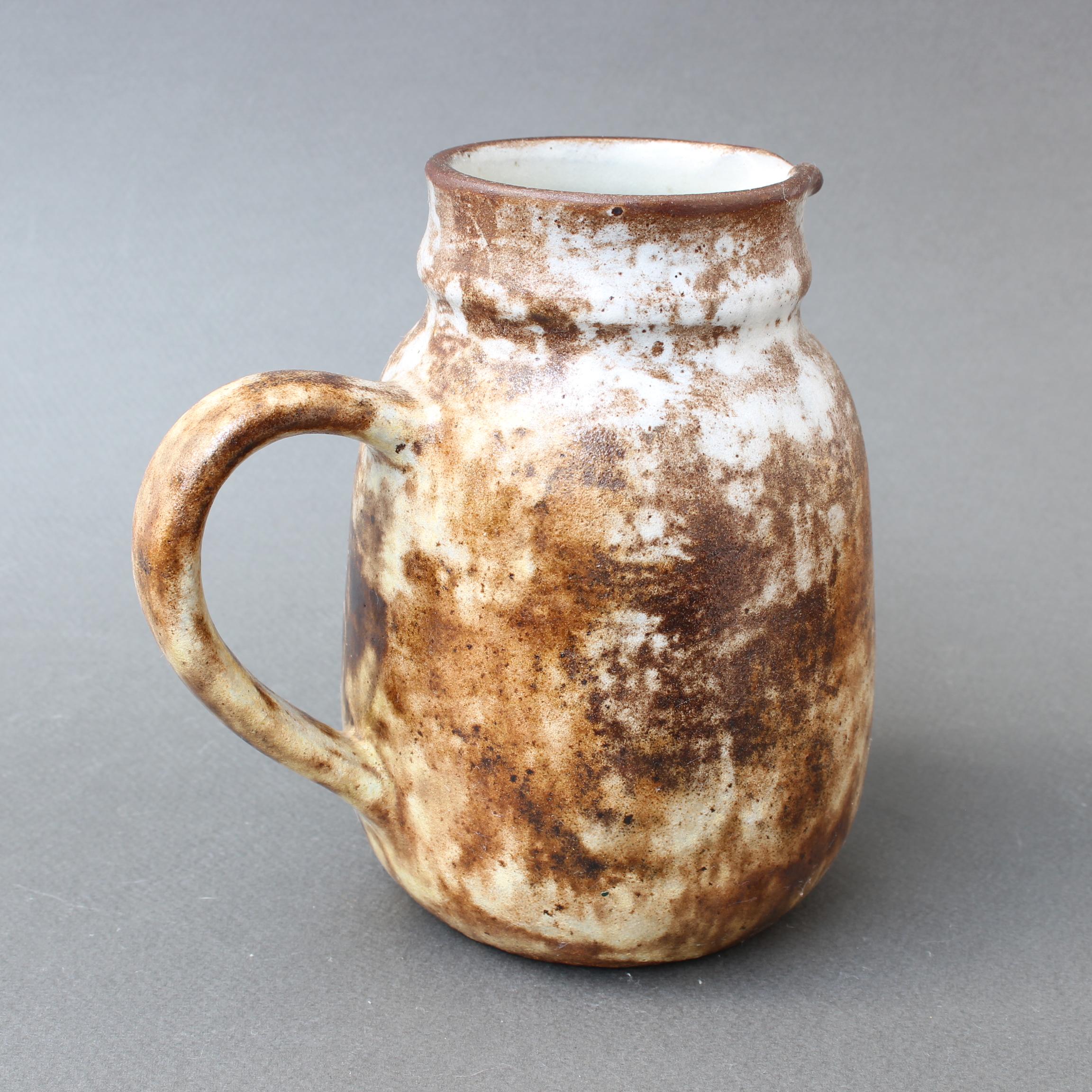 Mid-20th Century Midcentury French Ceramic Jug / Vase by Alexandre Kostanda, circa 1960s