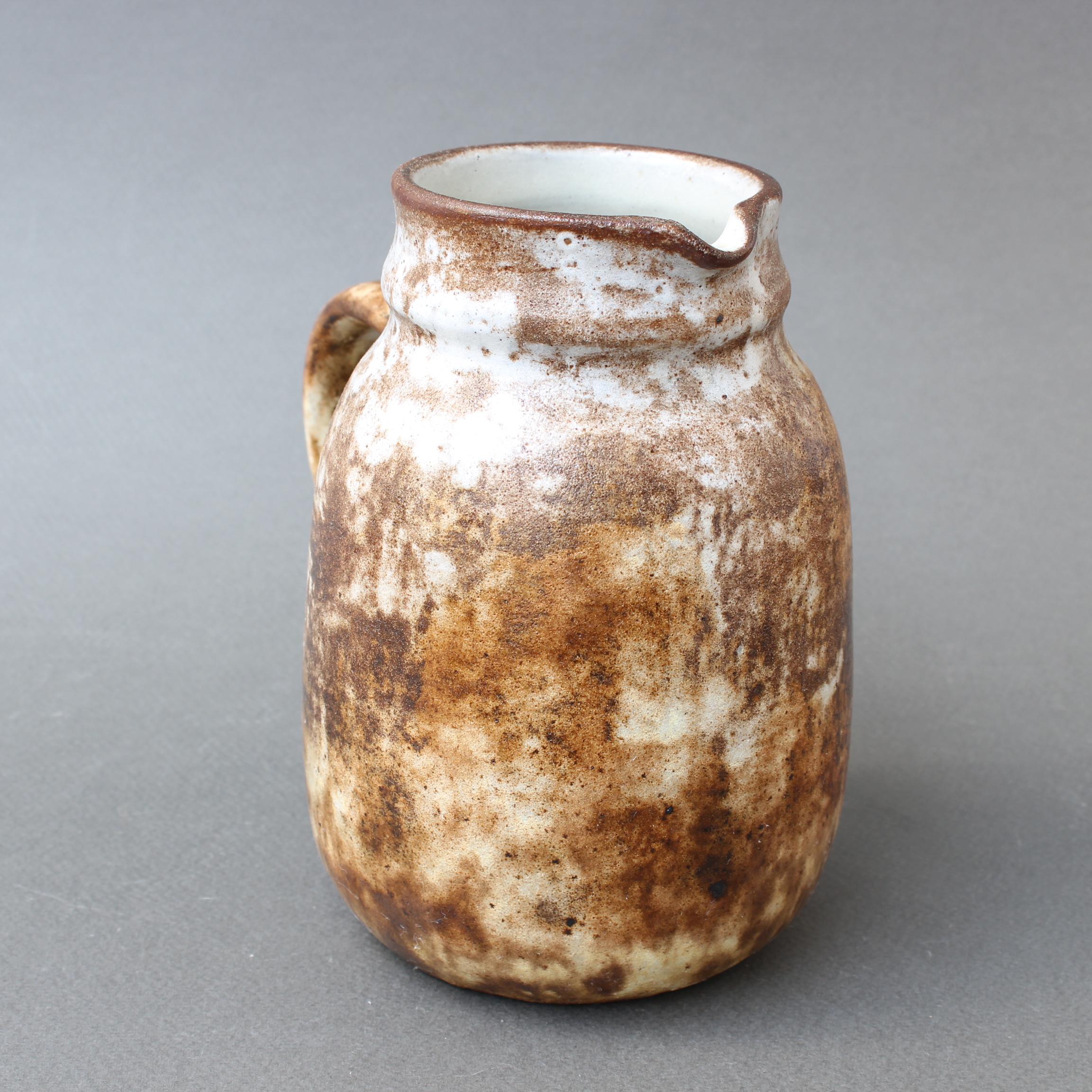 Midcentury French Ceramic Jug / Vase by Alexandre Kostanda, circa 1960s 2