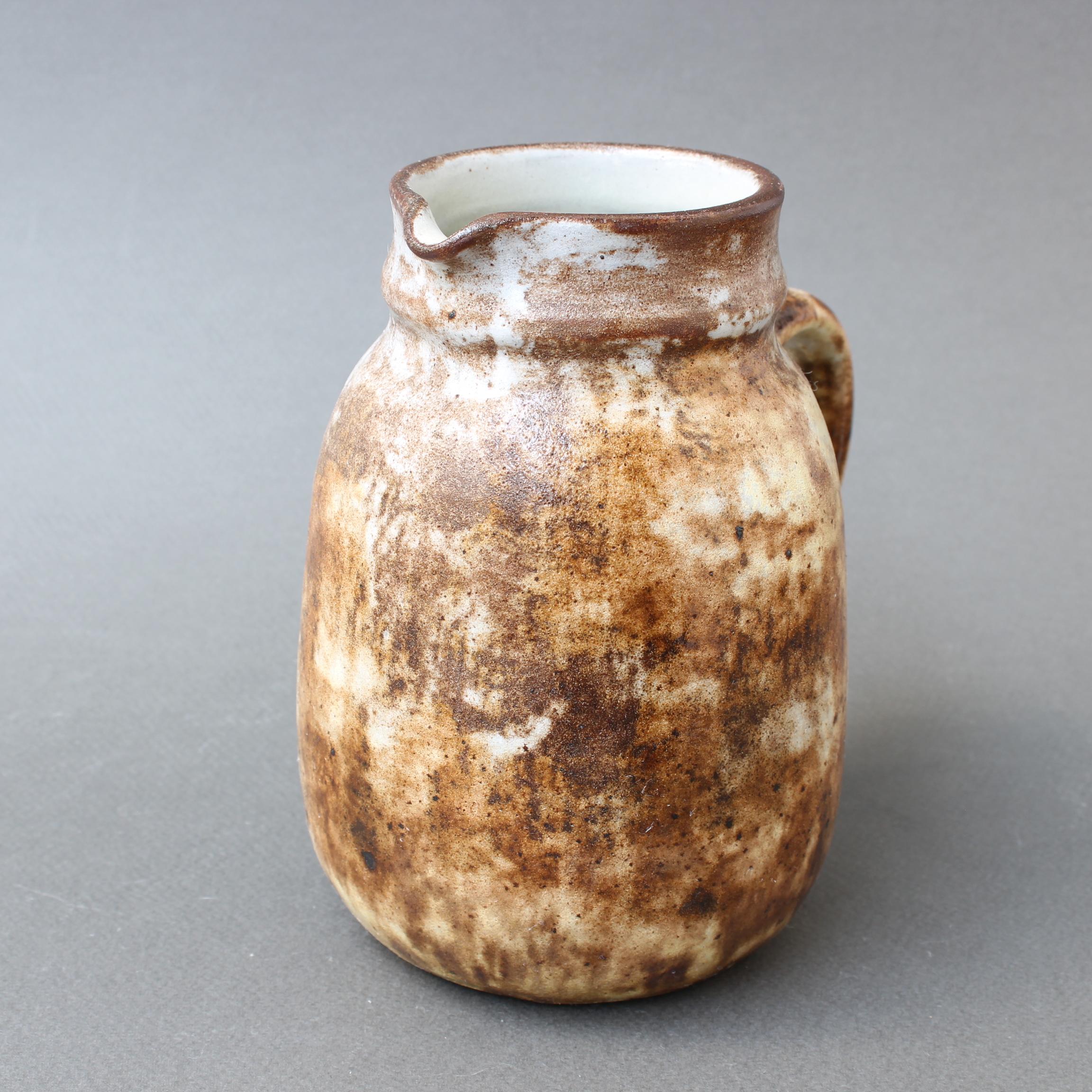 Midcentury French Ceramic Jug / Vase by Alexandre Kostanda, circa 1960s 3