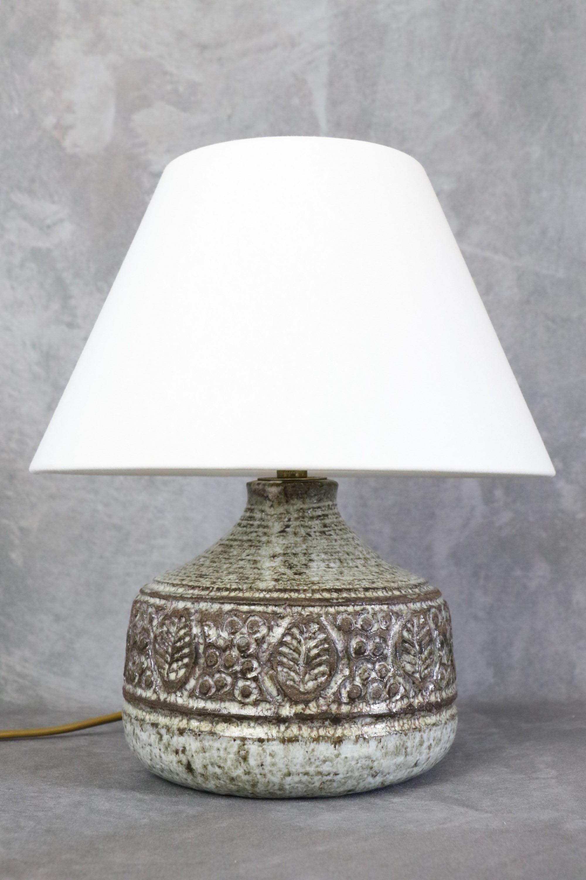Mid-Century Modern Mid-Century French Ceramic Lamp by Marcel Giraud, Vallauris, 1960s Pottery