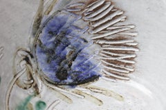 Mid-Century French Ceramic Large Bowl by Albert Thiry, 1960s