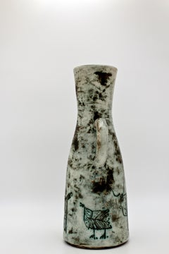 Midcentury French Ceramic Pitcher by Jacques Blin, 1950s