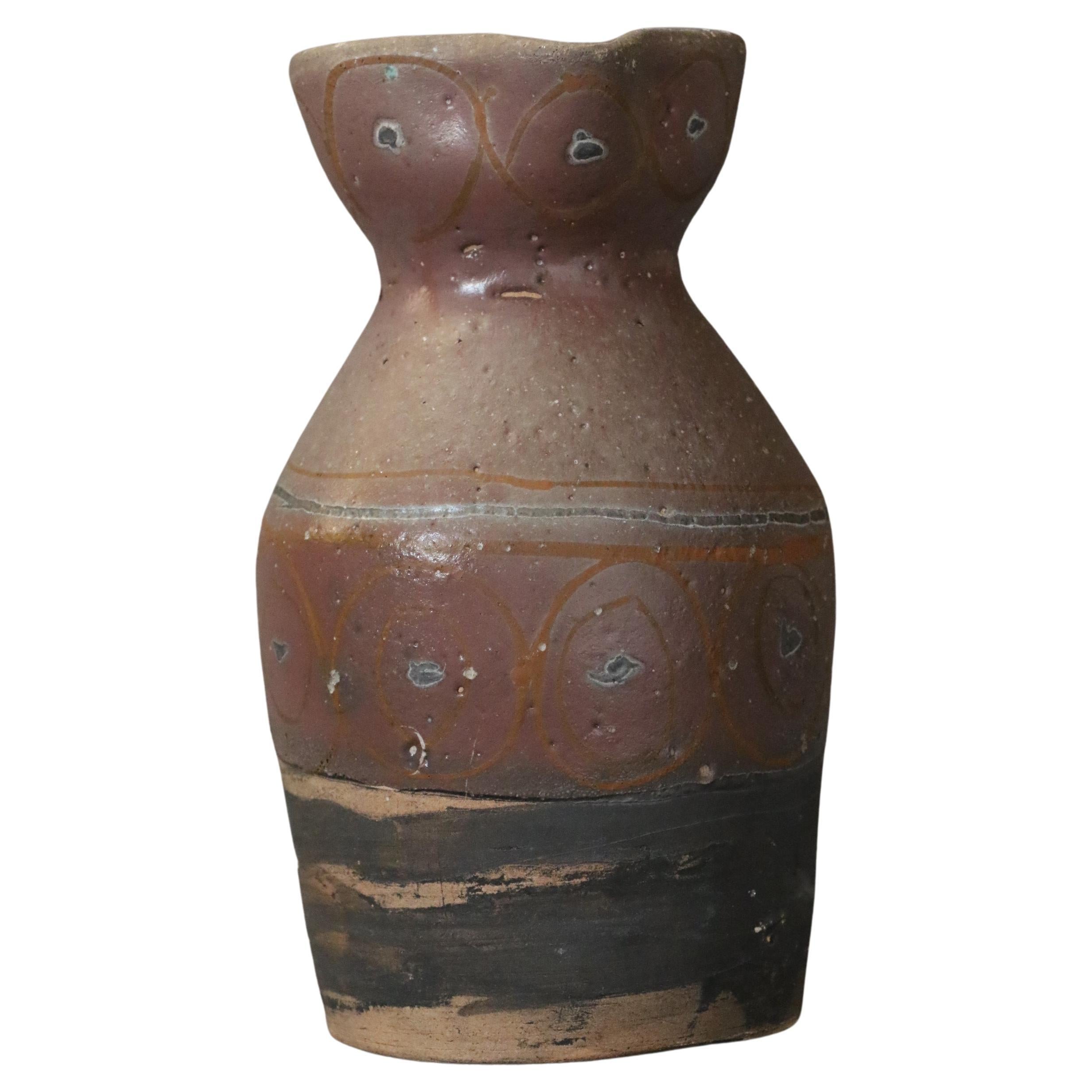 Französischer Keramikkrug aus der Mitte des Jahrhunderts von Naumovitch – Grand Chne Studio, Vallauris im Angebot 4