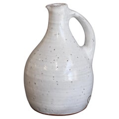 Mid-Century French Ceramic Pitcher by Pierlot