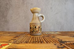 Mid-century French Ceramic Pitcher by René Maurel, 1967, Era Ruelland