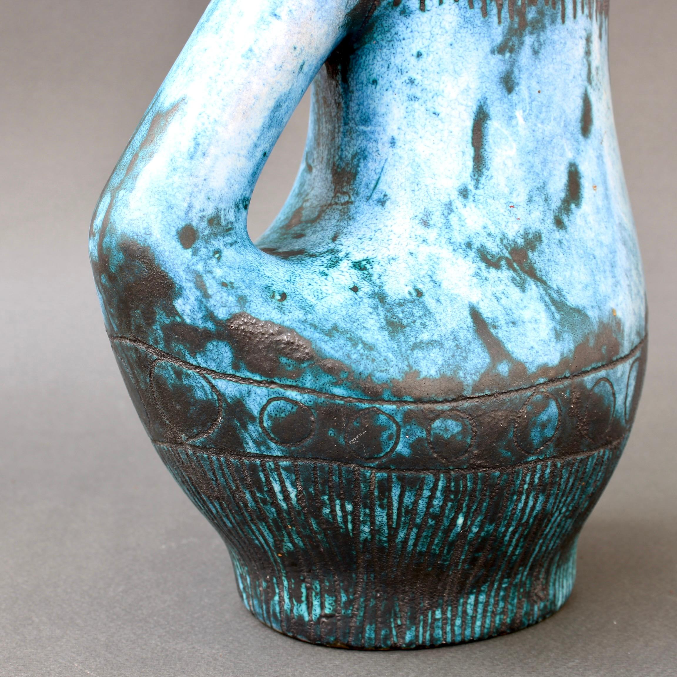 Mid-Century French Ceramic Pitcher / Vase by Jacques Blin 'circa 1950s' 6
