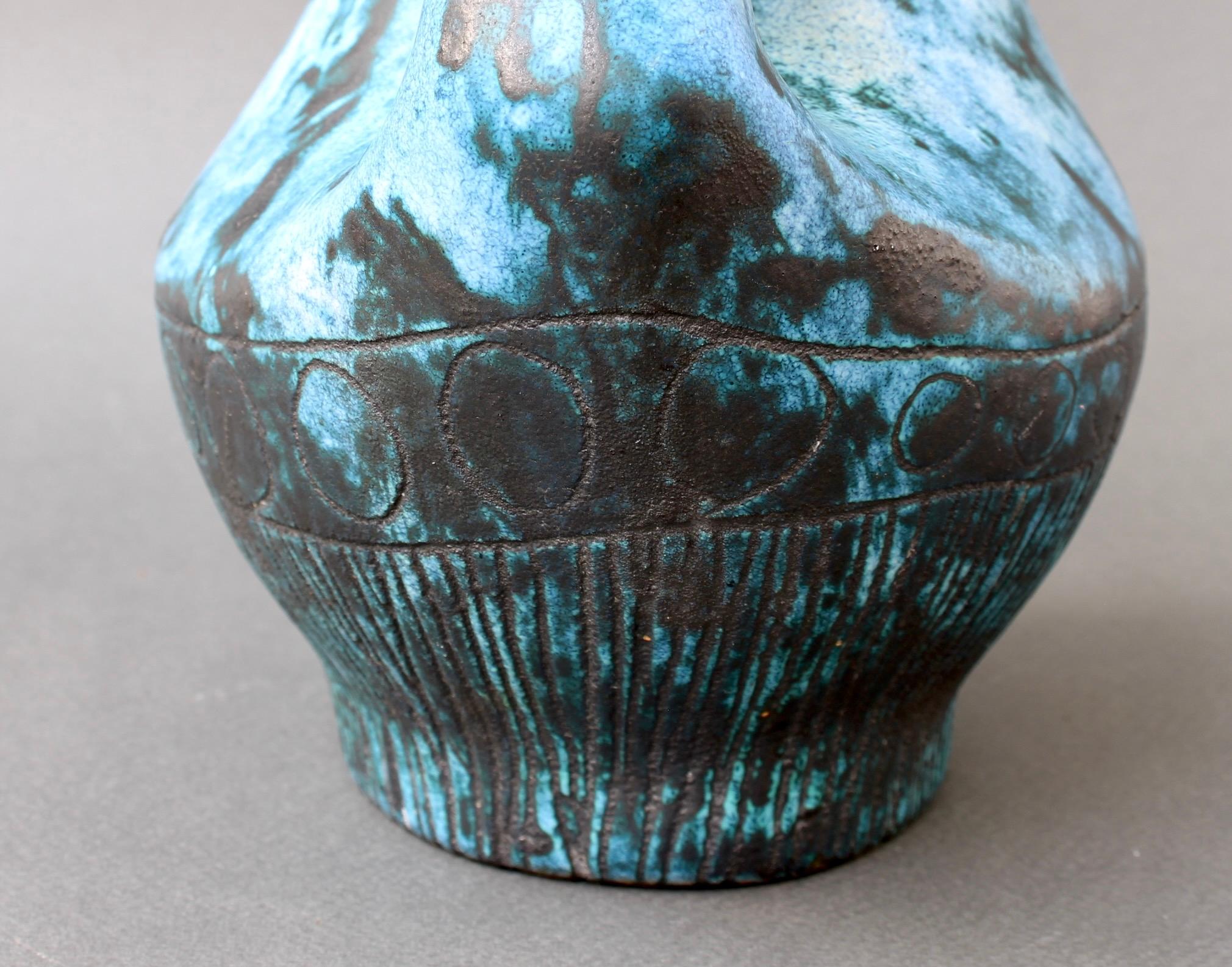 Mid-Century French Ceramic Pitcher / Vase by Jacques Blin 'circa 1950s' 7